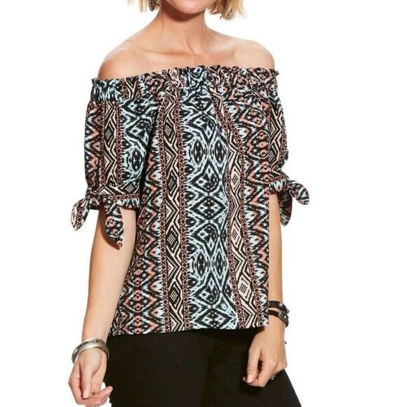 Ariat Womens Off the shoulder Top Size M - Picture 1 of 12